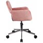 Biuro kėdė Nore FD-22, rožinė kaina ir informacija | Biuro kėdės | pigu.lt