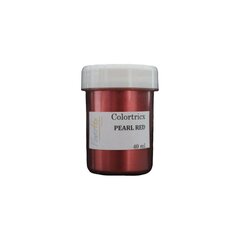 Perlamutrinis pigmentas Colortricx, raudonas цена и информация | Принадлежности для рисования, лепки | pigu.lt