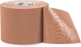 Kineziologinė juosta Select K-Tape, kūno spalvos, 5 cm X 5 m kaina ir informacija | Įtvarai | pigu.lt