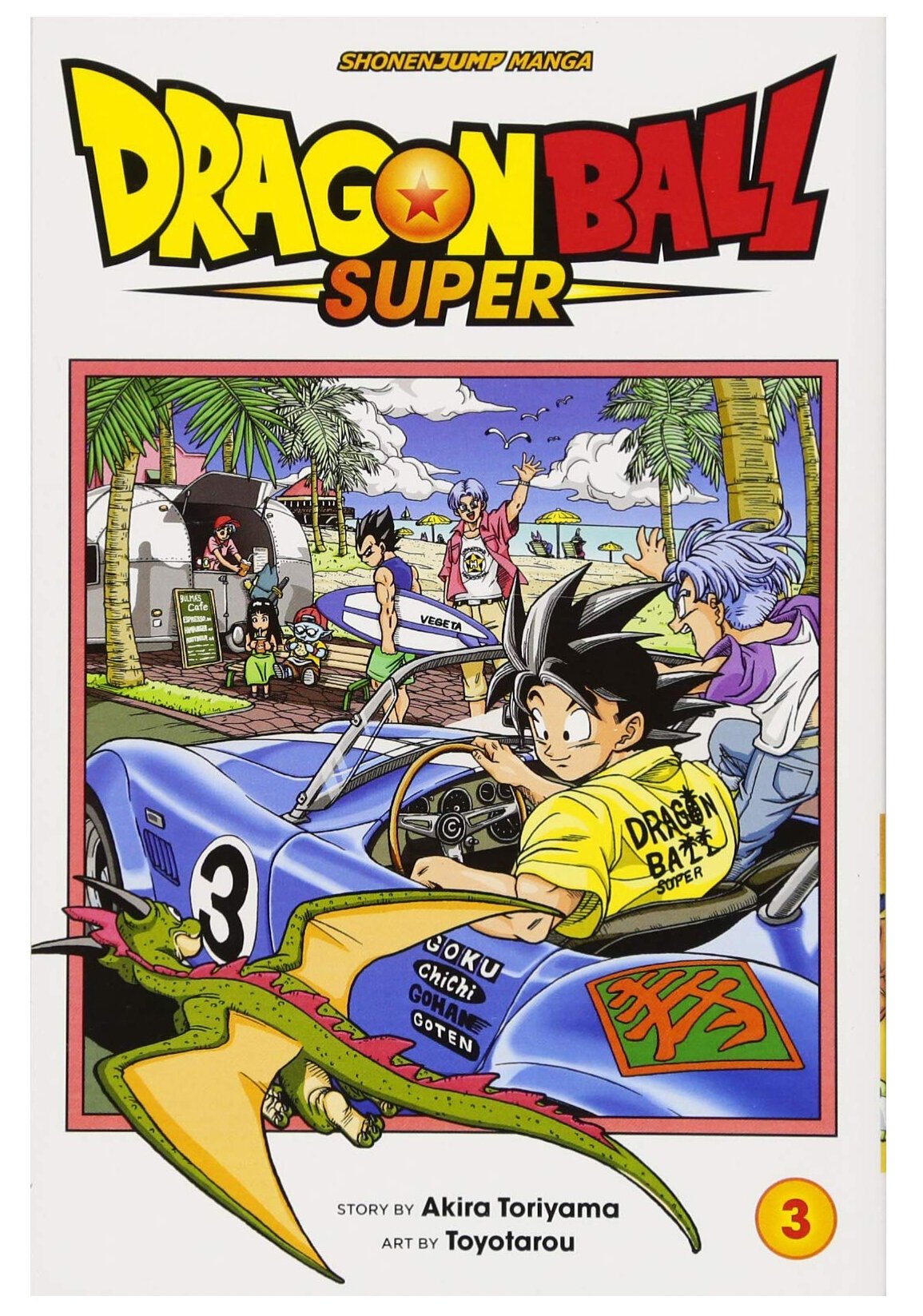 Komiksas Manga Dragon Ball Super Vol 3 Kaina Pigu Lt