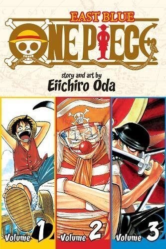 Komiksas Manga One piece Vol 1 3 in 1 цена и информация | Komiksai | pigu.lt