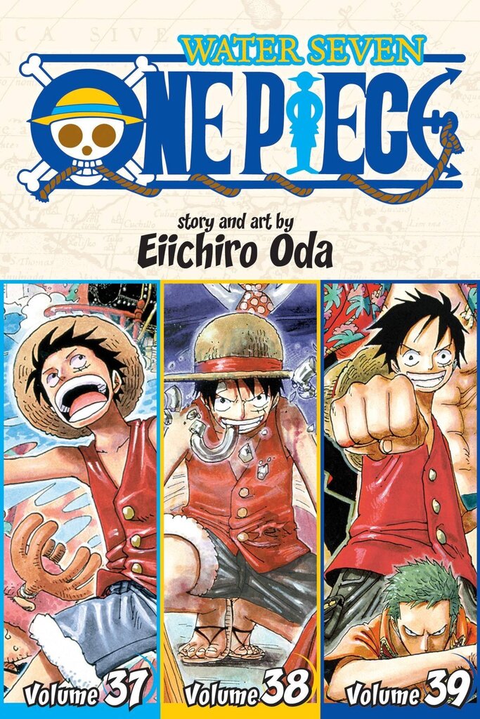 Komiksas Manga One piece Vol 13 3 in 1 kaina ir informacija | Komiksai | pigu.lt