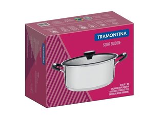 Tramontina Solar Silicone Troškintuvė, 2.9L, Ø 20Cm kaina ir informacija | Puodai, greitpuodžiai | pigu.lt