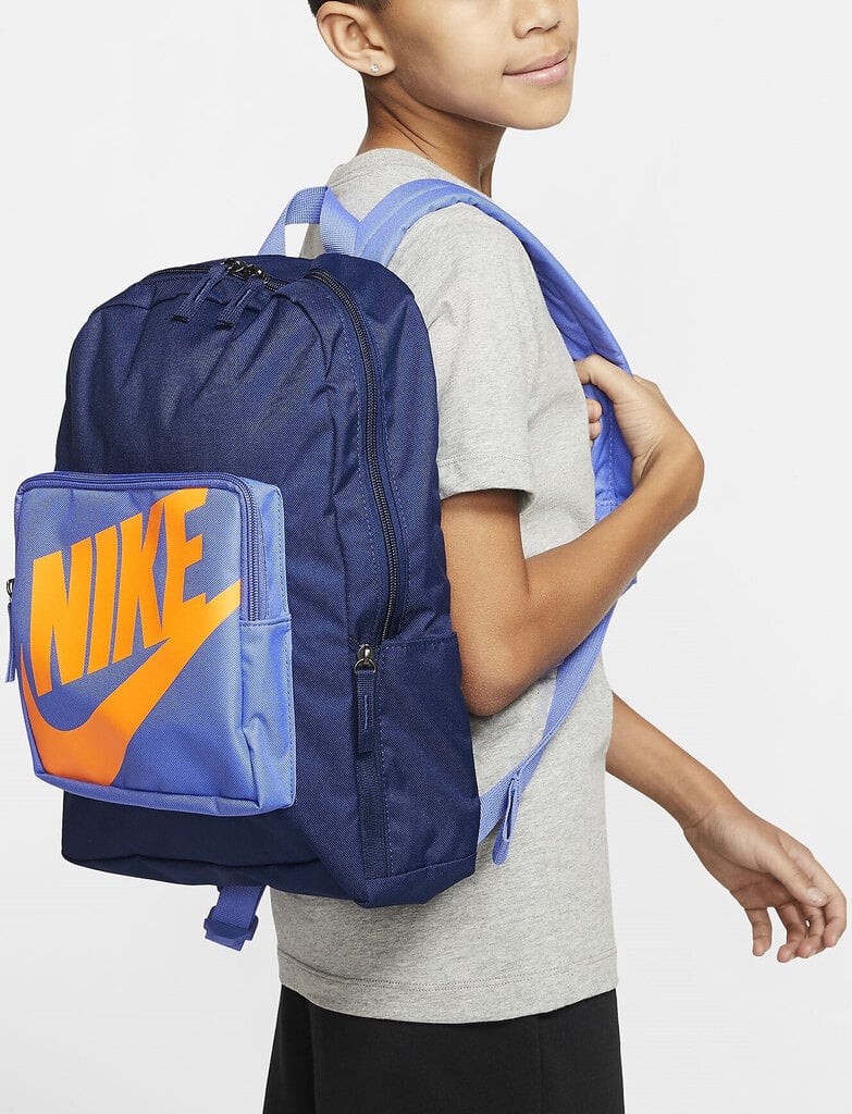 Kuprinė Nike Y NK Clasic Bkpk Blue, mėlyna kaina ir informacija | Kuprinės ir krepšiai | pigu.lt