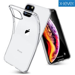 Чехол X-Level Antislip/O2 для Apple iPhone 11, прозрачный цена и информация | Чехлы для телефонов | pigu.lt