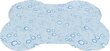 Vėsinantis kilimėlis šunims Trixie Bone - Shaped Cooling Mat, M: 60 × 45 cm, šviesiai mėlyna kaina ir informacija | Guoliai, pagalvėlės | pigu.lt