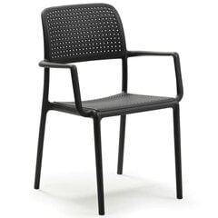 Садовый стул Nardi Bora, темно-серый цена и информация | Садовые стулья, кресла, пуфы | pigu.lt