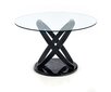 Valgomojo stalas Halmar Optico, juodas kaina ir informacija | Virtuvės ir valgomojo stalai, staliukai | pigu.lt