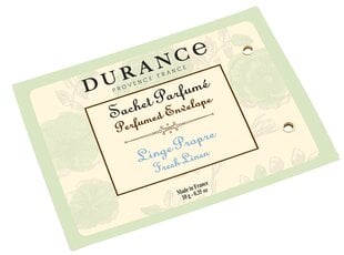 Kvapnusis vokas Durance Perfumed Envelope Fresh Linen, 1 vnt. kaina ir informacija | Namų kvapai | pigu.lt