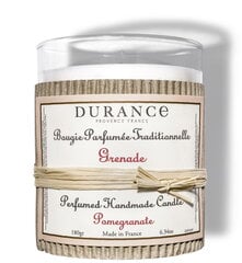 Ароматическая свеча ручной работы Durance Pomegranate, 180 г цена и информация | Подсвечники, свечи | pigu.lt