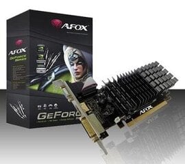 AFOX AF210-1024D2LG2 цена и информация | Видеокарты (GPU) | pigu.lt