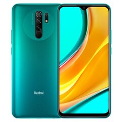 Xiaomi Redmi 9, 64 ГБ, Dual SIM, Ocean Green цена и информация | Мобильные телефоны | pigu.lt