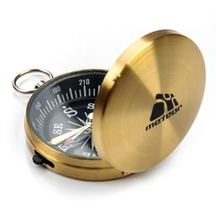 Metalinis kompasas Meteor, auksinės spalvos kaina ir informacija | Meteor Sportas, laisvalaikis, turizmas | pigu.lt