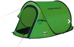 PopUp палатка Vision 3, зеленый, ТМ High Peak цена и информация | Палатки | pigu.lt
