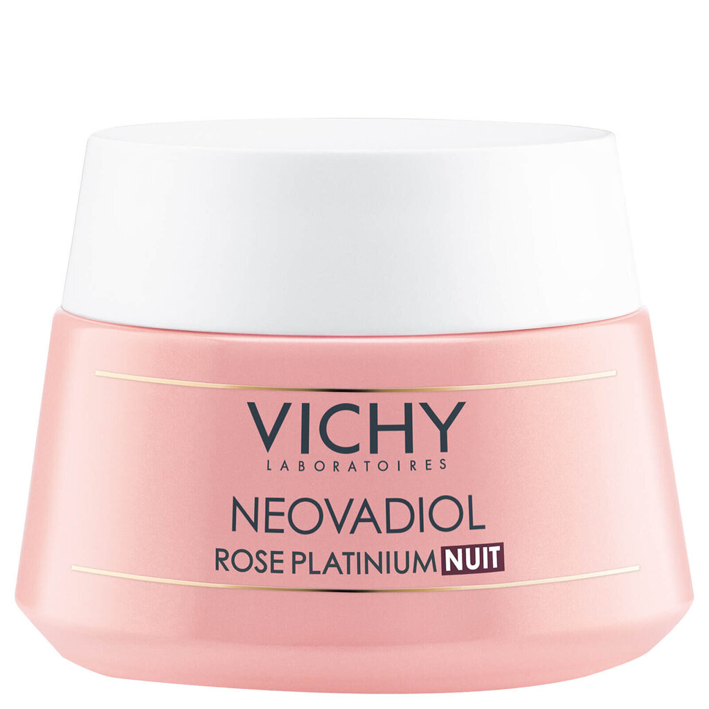 Naktinis veido kremas Vichy Neovadiol Rose Platinum 50 ml kaina ir informacija | Veido kremai | pigu.lt