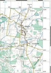 Topografinis žemėlapis, Pabradė 80-84/35-39, M 1:50000 kaina ir informacija | Žemėlapiai | pigu.lt