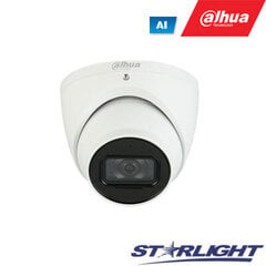 NET CAMERA 2MP IR EYEBALL AI/IPC-HDW5241TM-ASE-0280B DAHUA kaina ir informacija | Stebėjimo kameros | pigu.lt