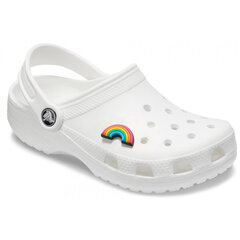 Ženkliukas klumpėms Crocs™ Rainbow цена и информация | Детские резиновые сабо | pigu.lt