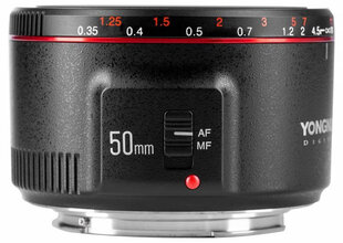 Yongnuo YN 50mm f/1.8 II Canon kaina ir informacija | Objektyvai | pigu.lt