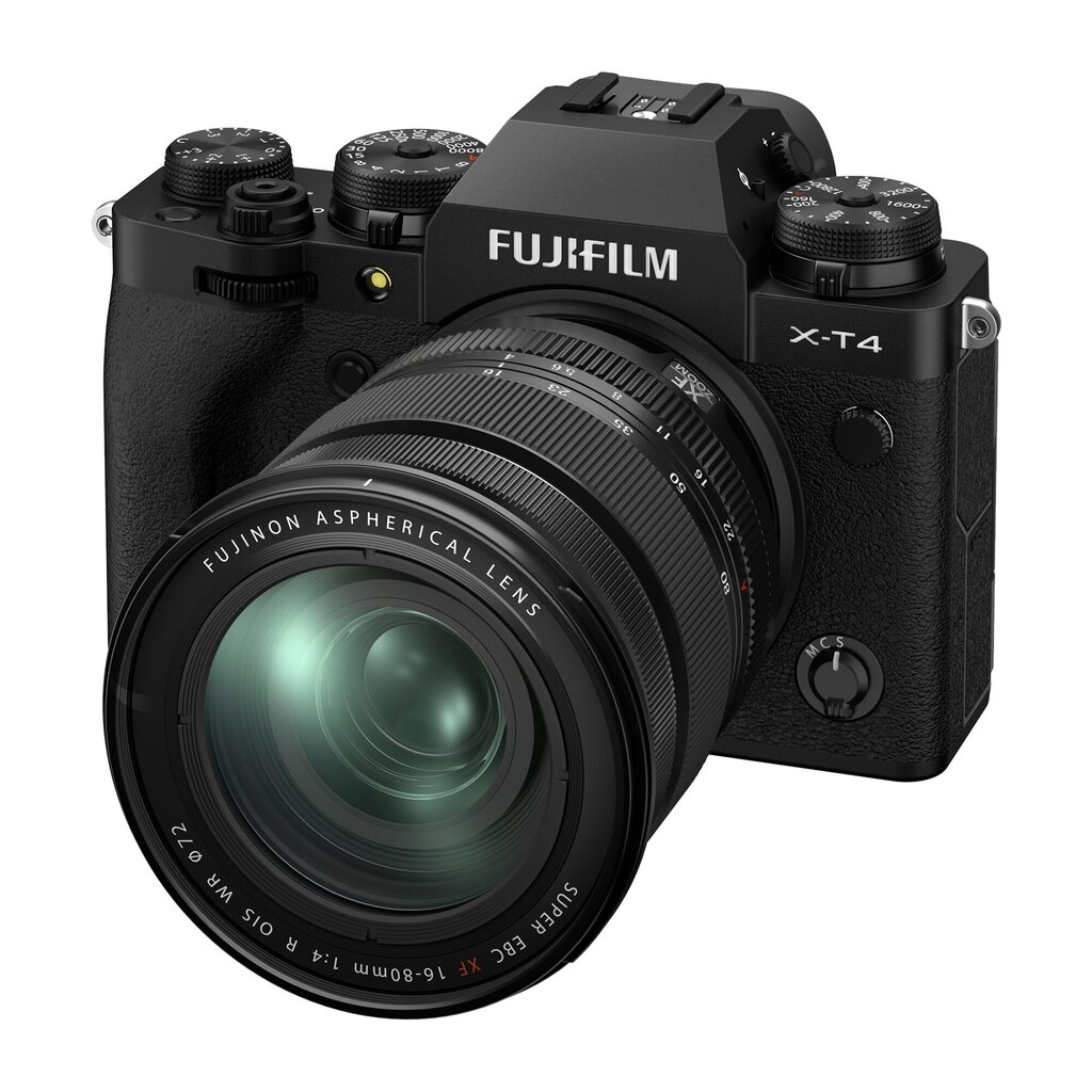 FUJIFILM X-T4 + FUJINON XF 16-80mm F4 R OIS WR (Black) kaina ir informacija | Skaitmeniniai fotoaparatai | pigu.lt