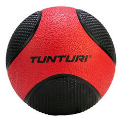 Мяч для силовых тренировок Tunturi Medicine Ball 3 кг, красный / черный цена и информация | Медболы | pigu.lt