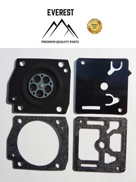Karbiuratoriaus membranų komplektas tinkantis Zama GND-94 цена и информация | Sodo technikos dalys | pigu.lt