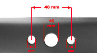 Smulkinimo peilis tinkantis Husqvarna 22 55 cm kaina ir informacija | Sodo technikos dalys | pigu.lt