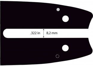 Pjovimo juosta, 1,5mm цена и информация | Запчасти для садовой техники | pigu.lt