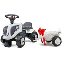 Игрушечный трактор с тележкой и игрушками для песка Falk Baby Valtra 240C цена и информация | Falk Товары для детей и младенцев | pigu.lt