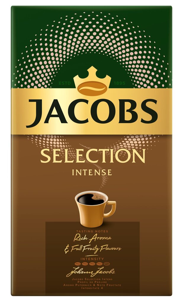 Jacobs Selection Intense malta kava, 500g kaina ir informacija | Kava, kakava | pigu.lt