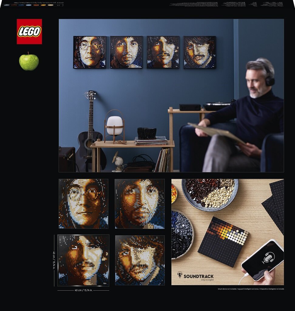 31198 LEGO® Art The Beatles kaina ir informacija | Konstruktoriai ir kaladėlės | pigu.lt