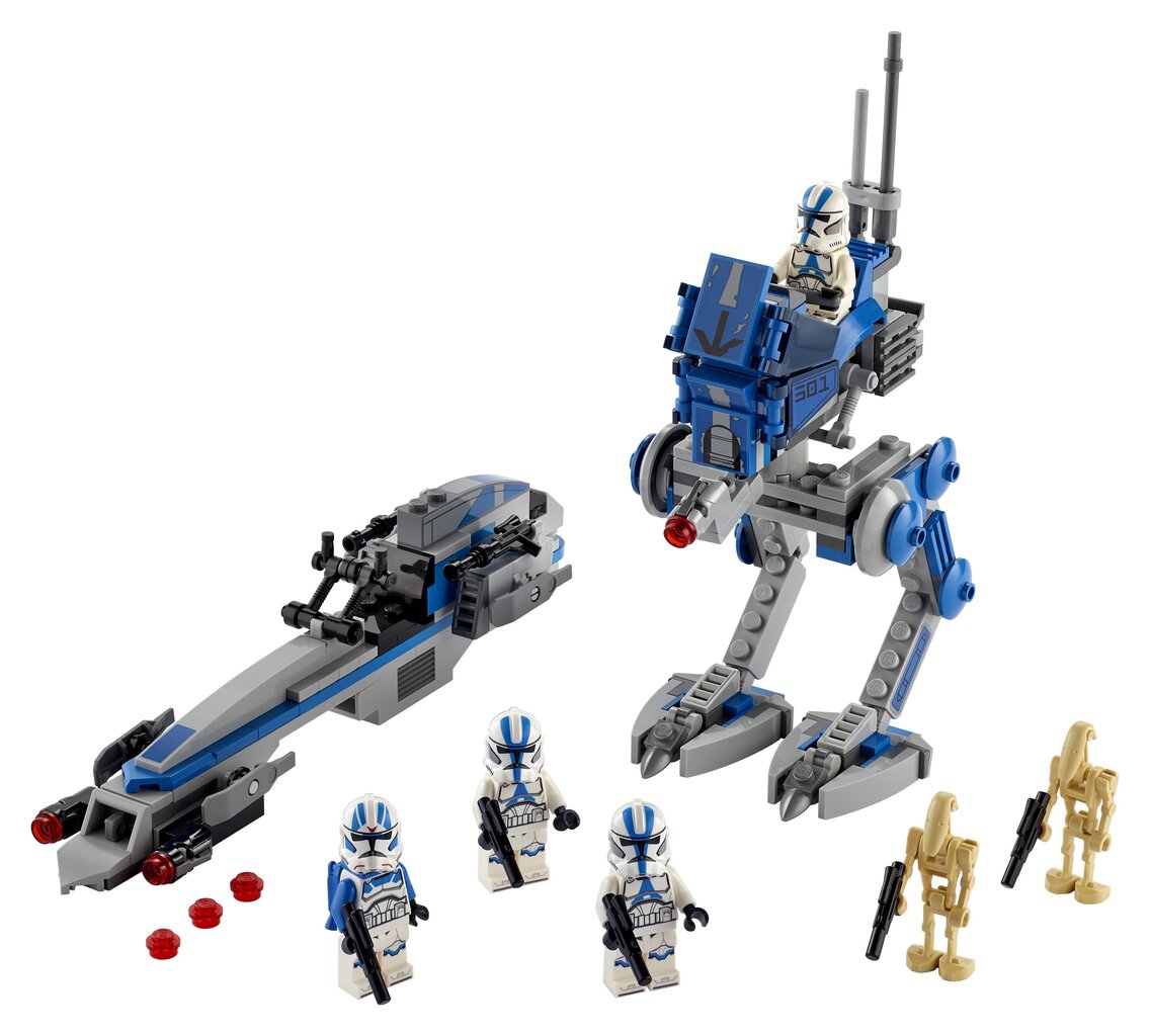 75280 LEGO® Star Wars 501-ojo legiono klonų kariai kaina ir informacija | Konstruktoriai ir kaladėlės | pigu.lt