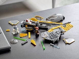 75281 LEGO® Star Wars ™ Перехватчик джедая Энакина цена и информация | Конструкторы и кубики | pigu.lt