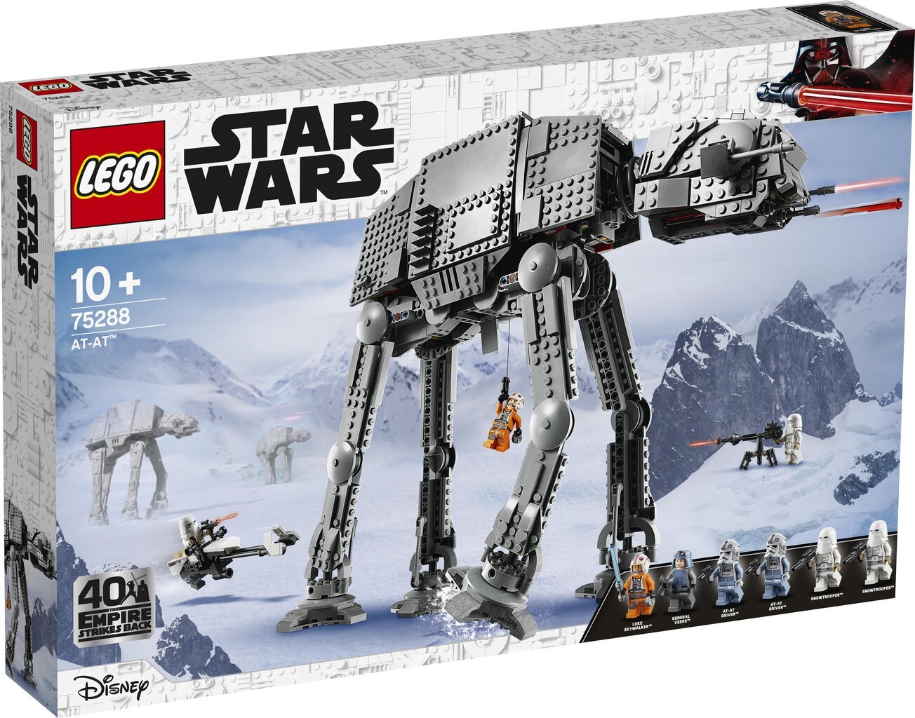 75288 LEGO® Star Wars AT-AT kaina ir informacija | Konstruktoriai ir kaladėlės | pigu.lt