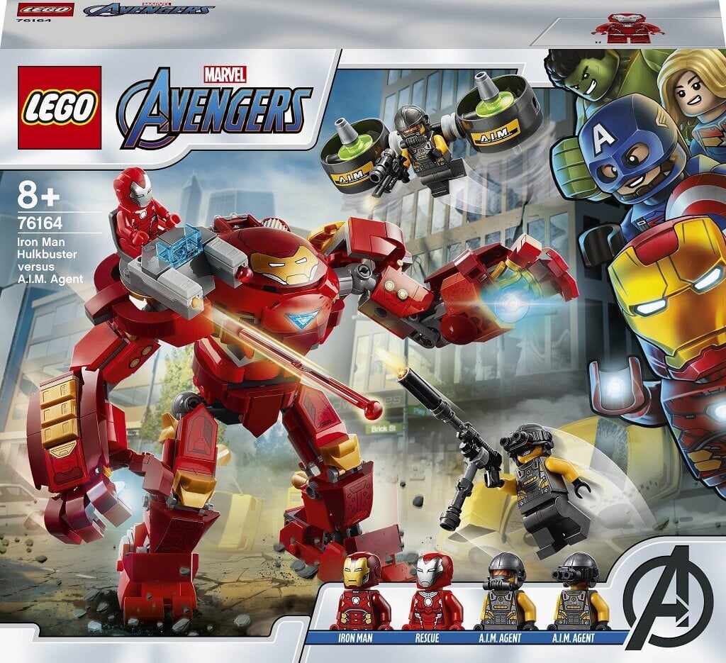 76164 LEGO® Super Heroes Geležinio žmogaus Hulkbuster prieš A.I.M. Agentą kaina ir informacija | Konstruktoriai ir kaladėlės | pigu.lt