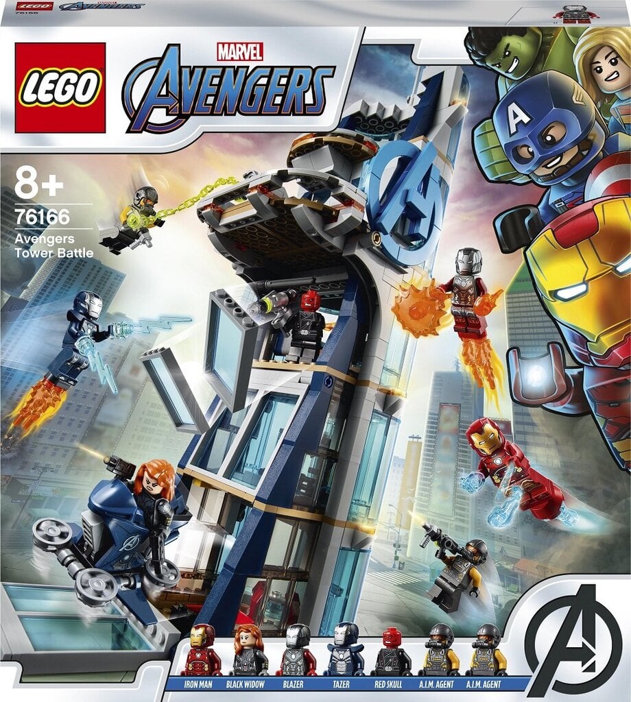 76166 LEGO® Marvel Avengers Movie 4 Битва за башню Мстителей цена | pigu.lt