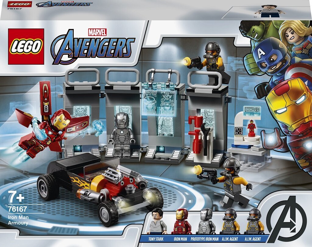 76167 LEGO® Marvel Super Heroes Арсенал Железного Человека цена | pigu.lt