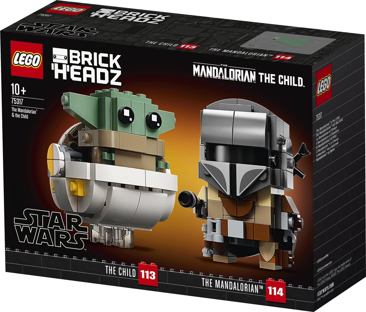 75317 LEGO® Star Wars Mandalorietis ir Vaikas kaina ir informacija | Konstruktoriai ir kaladėlės | pigu.lt