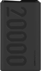 Realpower PB-20000PD (323369), 20000 mAh kaina ir informacija | Atsarginiai maitinimo šaltiniai (power bank) | pigu.lt