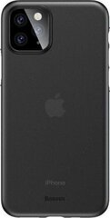 Dėklas Baseus Wing Apple iPhone 11 Pro Max juodas WIAPIPH65S-01 kaina ir informacija | Telefono dėklai | pigu.lt