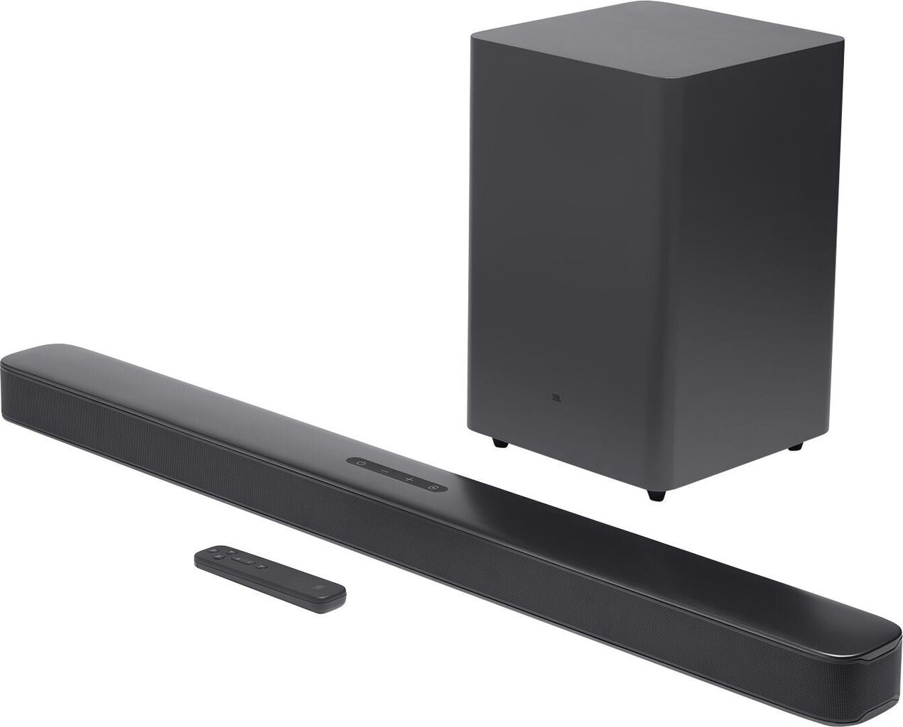 JBL Bar 2.1 Deep Bass MK1 Soundbar JBLBAR21DBBLKEP kaina ir informacija | Namų garso kolonėlės ir Soundbar sistemos | pigu.lt