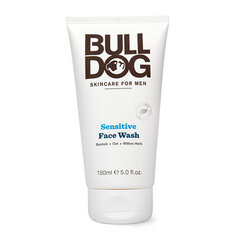 Bulldog Sensitive Face Wash - Cleansing gel for men for sensitive skin 150ml цена и информация | Средства для очищения лица | pigu.lt