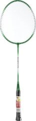Badmintono raketė su dėklu Teloon TL100, žalia kaina ir informacija | Badmintonas | pigu.lt