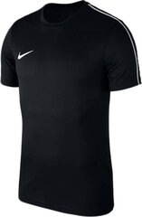 Marškinėliai Nike JR Park 18, juodi kaina ir informacija | Futbolo apranga ir kitos prekės | pigu.lt