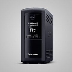 Cyber Power VP700ELCD-FR kaina ir informacija | Nepertraukiamo maitinimo šaltiniai (UPS) | pigu.lt