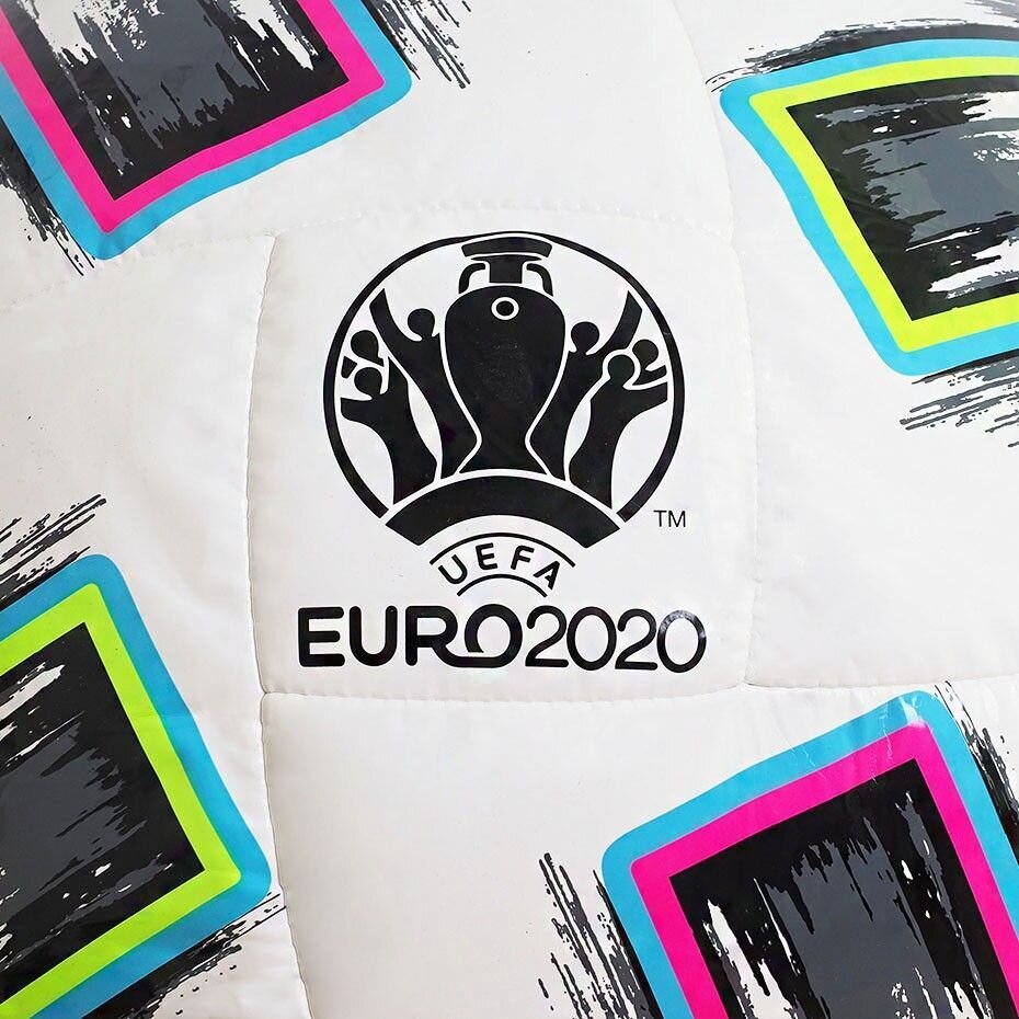 Futbolo kamuolys Adidas Uniforia Jumbo Euro 2020 kaina ir informacija | Futbolo kamuoliai | pigu.lt