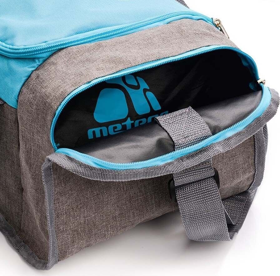 Meteor Fitness krepšys Meteor Nepr 20 l, pilkai mėlynas 74539 kaina ir informacija | Kuprinės ir krepšiai | pigu.lt