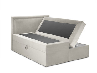 Кровать Mazzini Beds Yucca 140x200 см, бежевая цена и информация | Кровати | pigu.lt