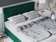 Lova Mazzini Beds Yucca 140x200 cm, tamsiai žalia kaina ir informacija | Lovos | pigu.lt