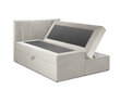 Lova Mazzini sofas Afra 160x200 cm, smėlio spalvos kaina ir informacija | Lovos | pigu.lt